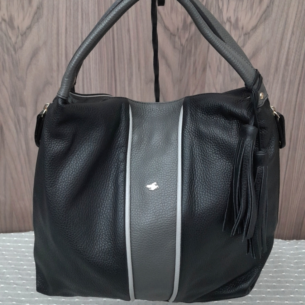 Bruno rossi authentic fine leather shoulder/handbag